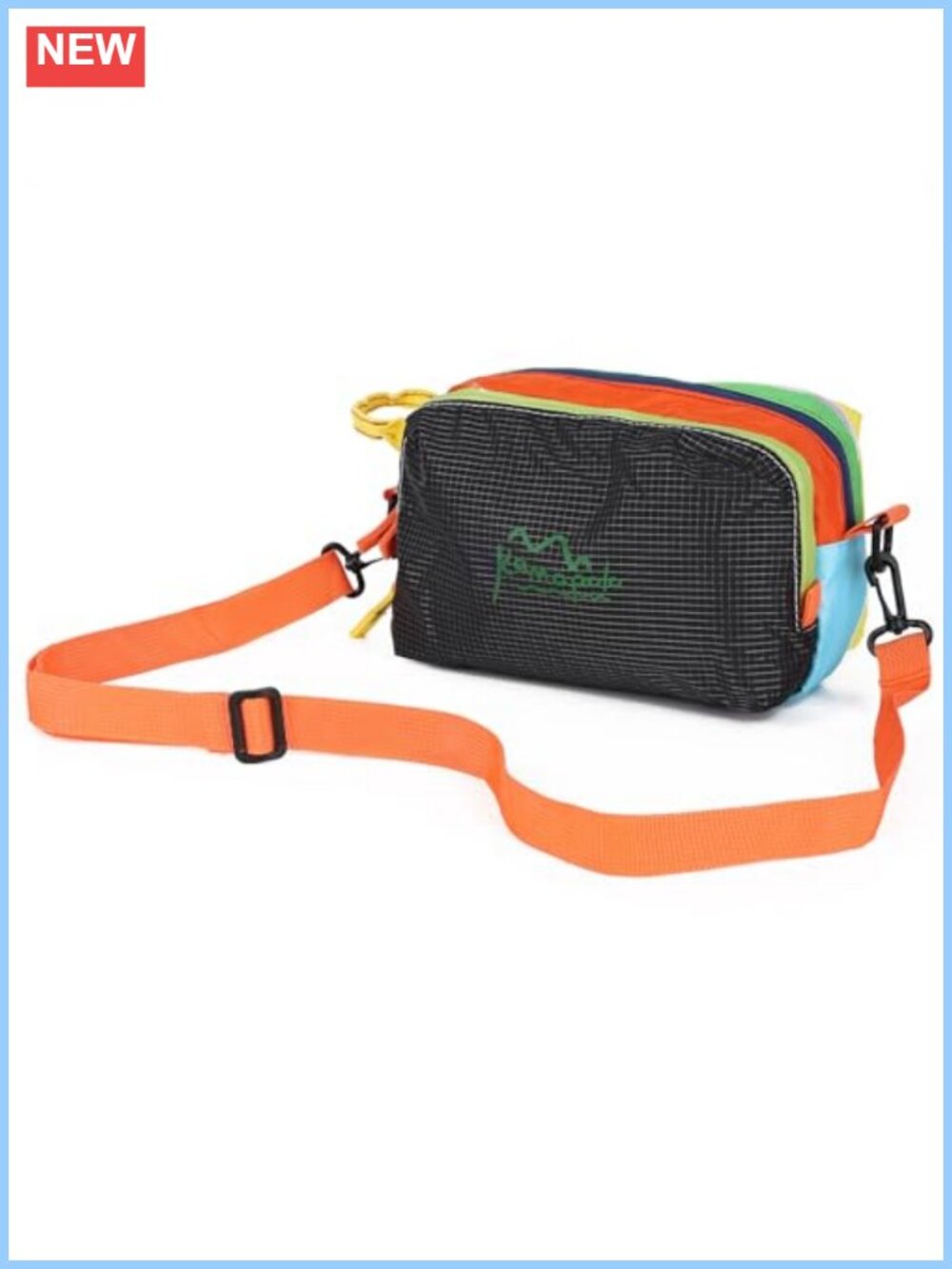 Waterproof Polyester Crossbody Bag Lightweight Sling Fanny Pack